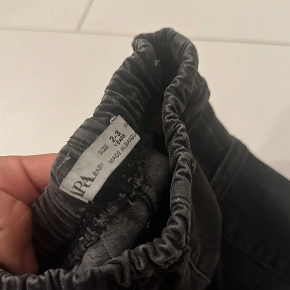 Zara Kids Charcoal Joggers 2/3Y boys